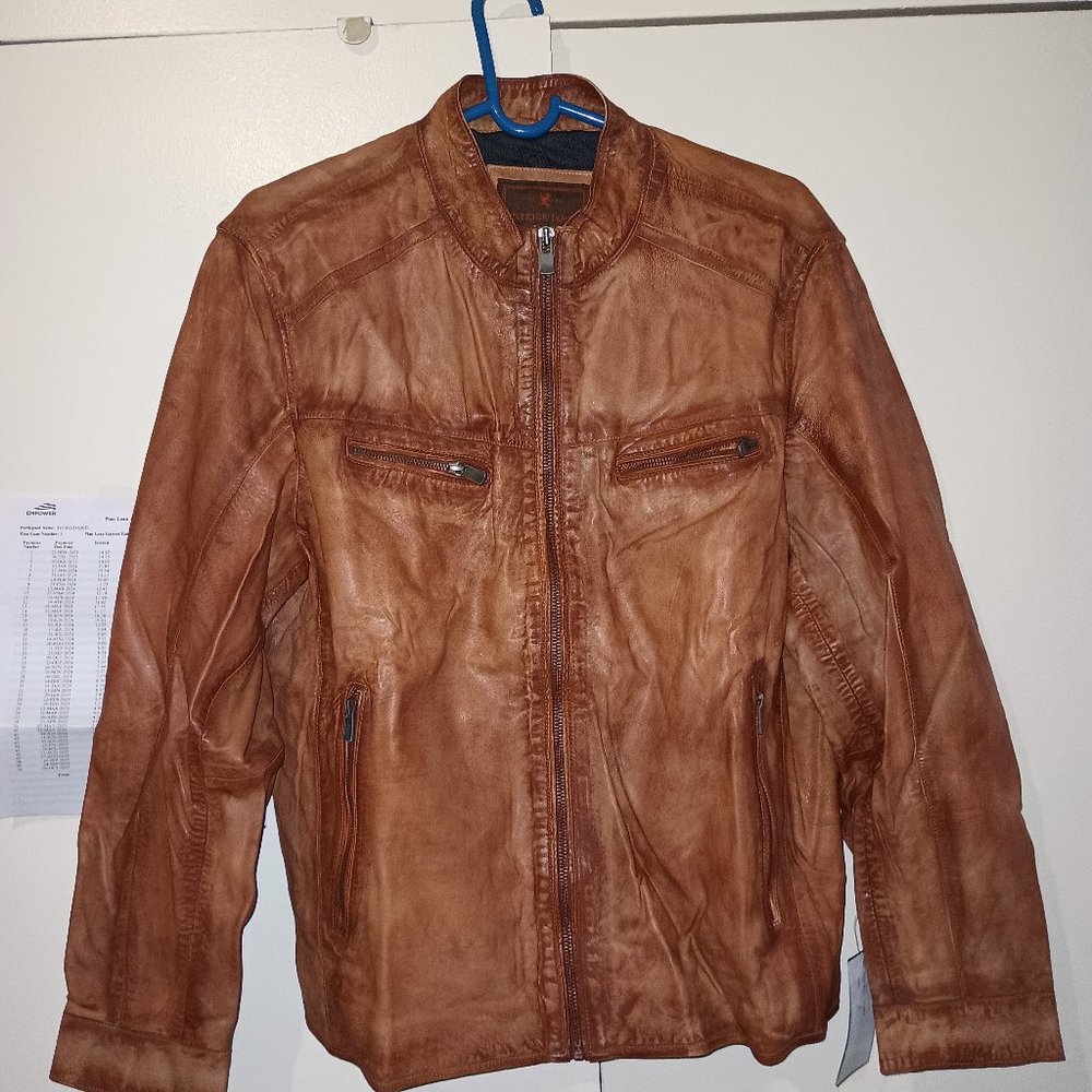Patrick James lambskin jacket